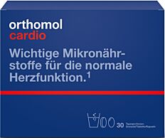 Orthomol Cardio Granulat/Kapseln/Tabletten 30 Stück