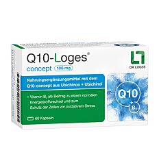 Q10-Loges concept 100mg Kapseln 60 Stück
