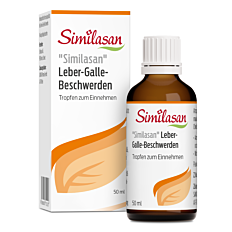 Similasan Tropfen gegen Leber-Galle Beschwerden 50ml