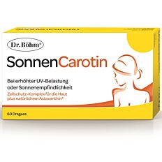 Dr. Böhm Sonnen Carotin Dragees 60 Stück