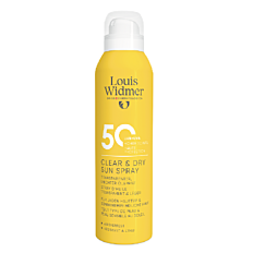 Widmer Clear&Dry Sun Spray UV50 200ml