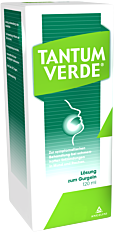 Tantum Verde Gurgellösung mit Minzgeschmack