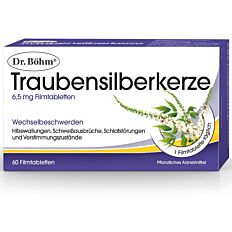 Dr. Böhm Traubensilberkerze Filmtabletten 60 Stück