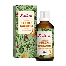 Similasan Tropfen gegen Leber-Galle Beschwerden 50ml