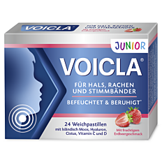 Voicla Weichpastillen Junior Erdbeere 24 Stück