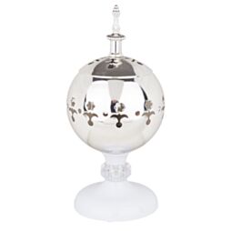Abadan S Silber Weihrauchbrenner mit Temperaturregler