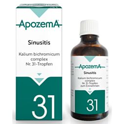 Apozema Tropfen Nr. 31 Sinusitis - Kalium bichromicum complex 50ml