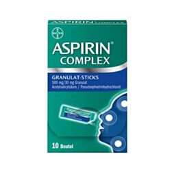 Aspirin Complex Granulat Direkt Sticks 10 Stück