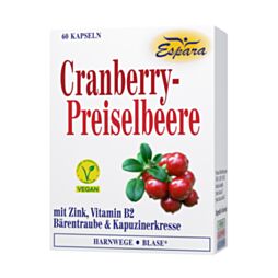 Espara Cranberry-Preiselbeere Kapseln 60 Stück