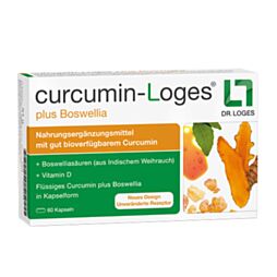 Curcumin-Loges plus Boswellia Kapseln