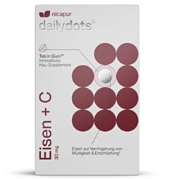 Nicapur dailydots Eisen+C 30 Stück