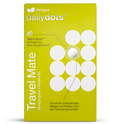 Nicapur dailydots Travel Mate 30 Stück