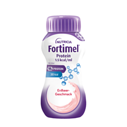 Fortimel Protein 1,5 kcal Erdbeere  4 Stück x 200ml