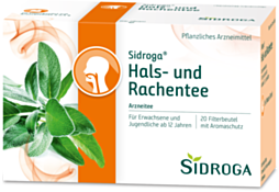 Sidroga ARZNEI Hals- und Rachentee 20 Filterbeutel