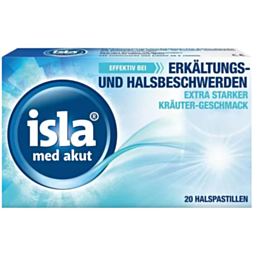 Isla Med Akut Kräuter Pastillen 20 Stück
