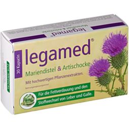 Legamed Mariendistel & Artischocke Kapseln