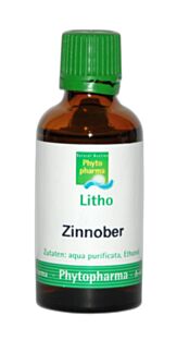 Phytopharma Lithotherapie Zinnober Tropfen 50ml