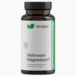 NICApur Mehrwert-Magnesium Kapseln 60 Stück