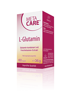 META-CARE L-Glutamin Kapseln 60 Stück