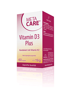 META-CARE Vitamin D3 Plus Kapseln 60 Stück