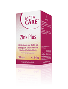 META-CARE Zink+ Kapseln 60 Stück