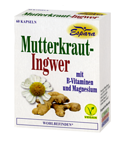 Espara Mutterkraut-Ingwer Kapseln 60 Stück