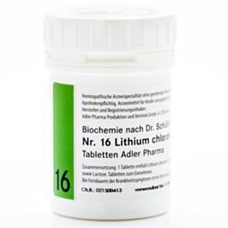 Schüßler Salze Nr. 16 Lithium chloratum D12