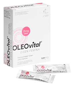 Oleovital Eisen Femina 21mg Direkt 30 Stück 