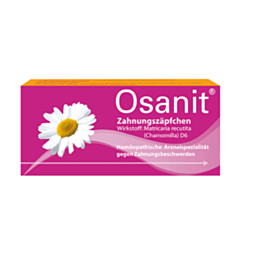 Osanit Zahnungszäpfchen 12 Stück