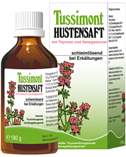 Tussimont Hustensaft 180g