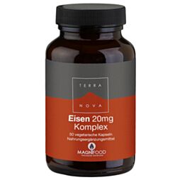 Terra Nova Eisen 20mg Kapseln 50 Stück