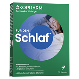 Ökopharm SCHLAF Wirkkombination Kapseln 30 Stück