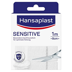 Hansaplast Sensitive 1m x 8cm Pflaster