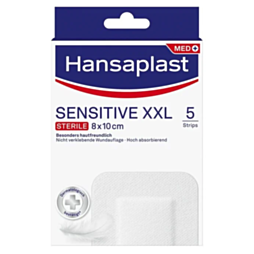 Hansaplast Sensitive 8x10cm XXL 5 Pflaster