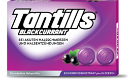 Tantills Halspastillen Blackcurrant 24 Stück