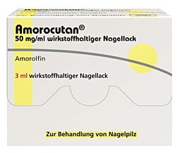 Amorocutan wirkstoffhaltiger Nagellack 3ml