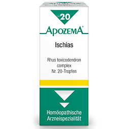 Apozema Tropfen Nr. 20 Ischias - Rhus toxicodendron complex 50ml