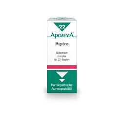 Apozema Tropfen Nr.22 Migräne 50 ml