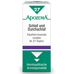 Apozema Tropfen Nr. 27 Schlaf & Durchschlaf - Passiflora incarnata complex 50ml