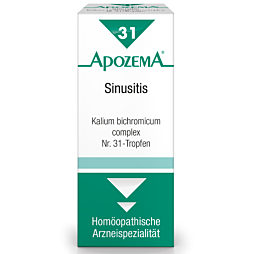 Apozema Tropfen Nr. 31 Sinusitis - Kalium bichromicum complex 50ml