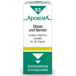 Apozema Tropfen Nr. 33 Stress & Nerven - Lycopus virginicus complex 50ml