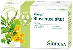 Sidroga ARZNEI Blasentee akut 20 Filterbeutel