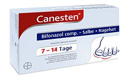 Canesten Bifonazol Salbe 10g + Nagelpflegeset