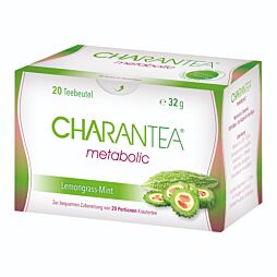 Charantea metabolic Tee Lemon/Mint 20 Aufgussbeutel