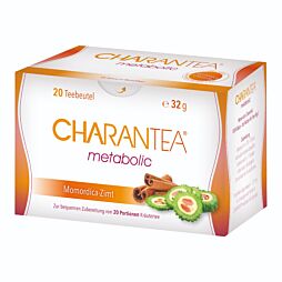 Charantea metabolic Tee Zimt 20 Aufgussbeutel
