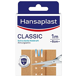 Hansaplast Classic 1m x 6cm Pflaster