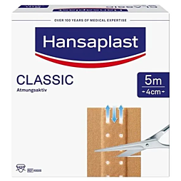 Hansaplast Classic 5m x 4cm Pflaster