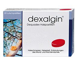 Dexalgin Dequadex Halspastillen 20 Stück