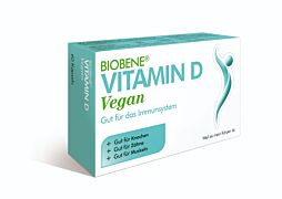 Biobene Vitamin D Vegan Kapseln 60 Stück