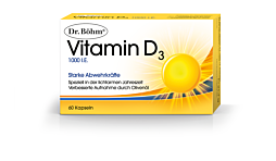 Dr. Böhm Vitamin D 1600 I.E. Kapseln 60 Stück